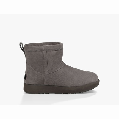 Botas UGG Classic Mini Mulher Cinzentas | PT-EQLSF